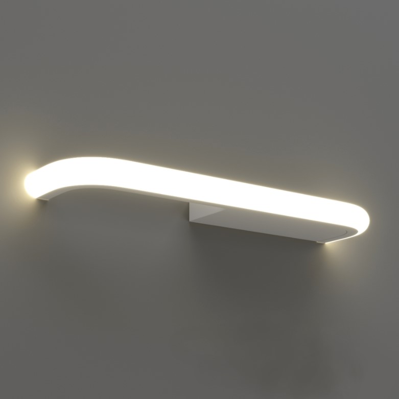 wall light on