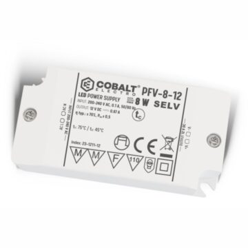 COBALT Electro Liitäntälaite 24V 8W IP20, ON/OFF, PFV-8-24