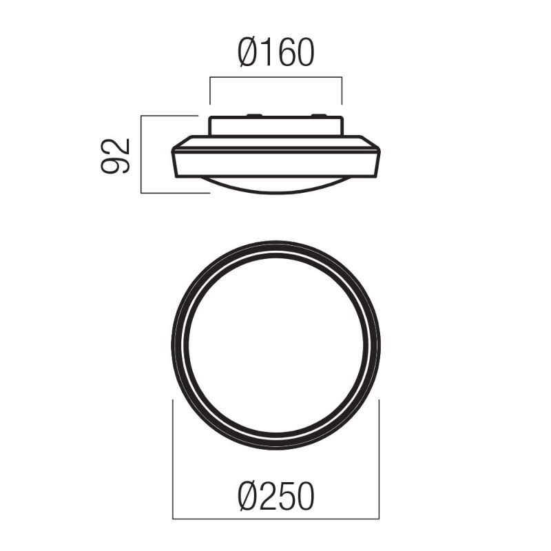 Redo ARCA PL LED 12W 3000/4000K • Light24 • 01_3795 • Light24
