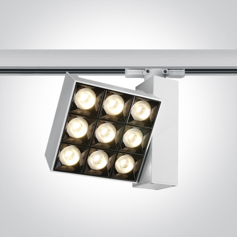 Onelight Mirror Square Track Spot 30W 3000K • Light24 • 65906BT-W • Light24