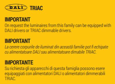 ARELUX XDOWN 42W 3000K/4000K • Light24 • DALI_DIM • Light24