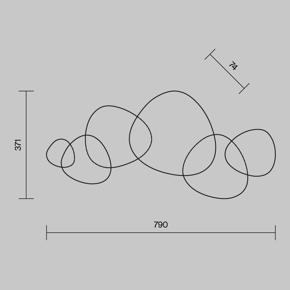 MAYTONI JACK-STONE 13W 3000K • Light24 • MOD314WL-L13N3K • Light24