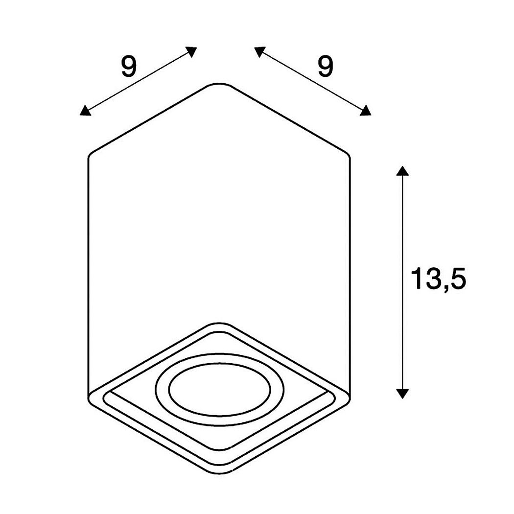 Slv PLASTRA GU10 • Light24 • SLV21300-4 • Light24