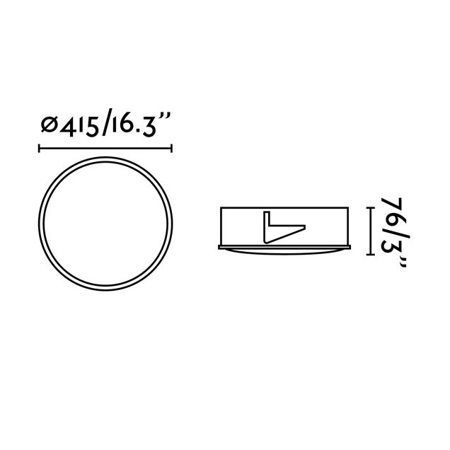 FARO BARCELONA LUAN 40W 3000K IP44 diam 41,5cm • Light24 • luan1 • Light24