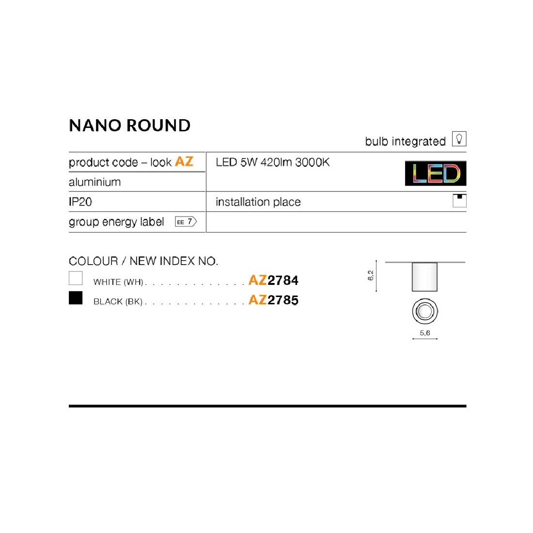 NANO • Light24 • nano-round (1) • Light24