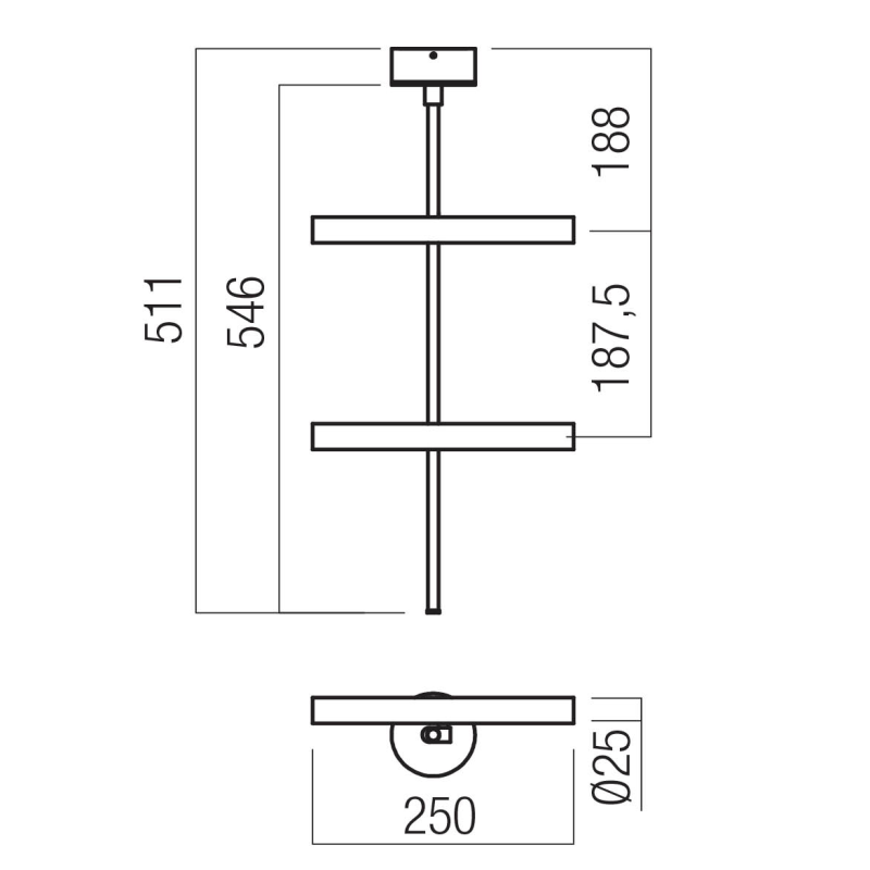Redo PRAXI PL LED 14,6 W 2700K • Light24 • praxi • Light24