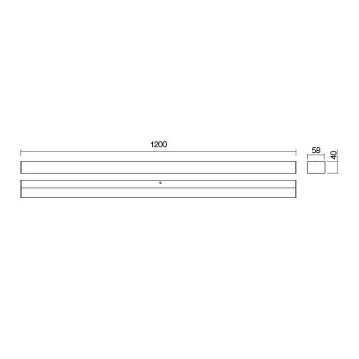 Redo TASK 24W 4000K IP44 120cm • Light24 • task • Light24